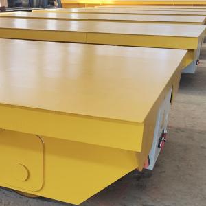 Buy cheap 1435mm Electric Transfer Trolley Cart Material Handling Warning Alarm from wholesalers