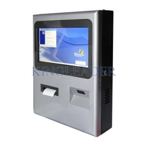 Buy cheap Stylish Wall Mount Kiosk With Barcode Scanner And Thermal Printer from wholesalers
