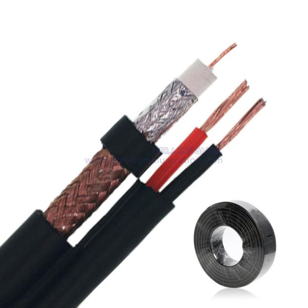 3C-2V+2x0.50, Figure 8 Communication RG6 +2C coaxial cable with power siamese