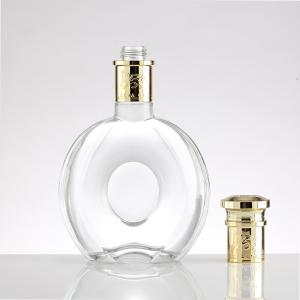 Transparent Super Flint Glass Bottle 500ml for Whisky Vodka Gin Tequila at