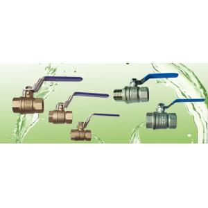 Buy cheap Oem Nickel Plating 2 Brass Ball Valve With Steel Handle from wholesalers