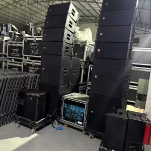 Buy cheap Professional Line Array Speaker Omnidirectional Space Efficiency Line Array System from wholesalers