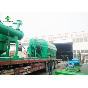 Buy cheap Plastic Tyre Pyrolysis Oil To Diesel 2 Ton Gasoline Thermal Cracking product