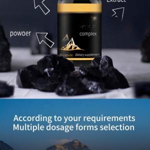 Private Label shilajit extract tablets Supplement shilajit capsules