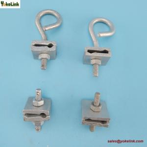 Buy cheap Galvanized D Cable Lashing Wire Clamp 1/4" to 7/16" Strand Cable Lashing Clamp from wholesalers