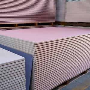 OEM Fire Resistant Plasterboard Environmentally Friendly Fire Resistant Gypsum