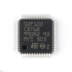 Buy cheap Microcontroller Integrated Circuit IC MCU 32BIT 64KB FLASH 48LQFP STM32F1 STM32F100 STM32F100C8T6B from wholesalers