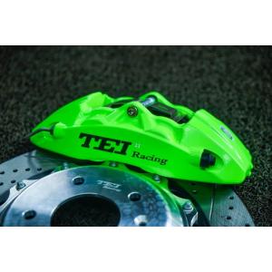 Buy cheap Big Brake Kit Front 18 Inch Wheel 4 Piston Caliper 355X28mm Slotted Disc Rotor For CADILLAC CT4 CT5 CT6 2019-2020 from wholesalers