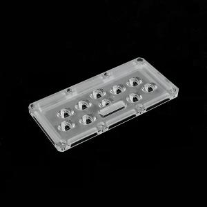 Buy cheap Waterproof LED Lamp Lens With Clear Design for Wall Pack from wholesalers