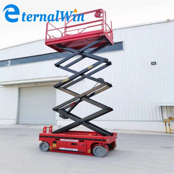 Boom Lifter Customized Load Capacity Scissor Lift Platform With Emergency Stop