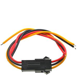 Buy cheap 50mm Customized Cable Wire Assemblies Black 8P8C Tin Plated from wholesalers