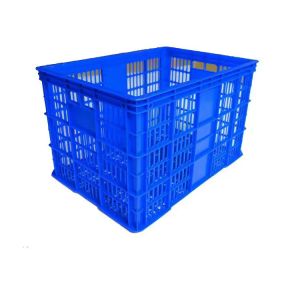 Buy cheap Harvesting Fruits Plastic Mesh Crate Customized Without Iron Handle from wholesalers