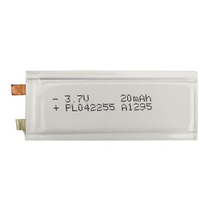 Buy cheap Ultra Thin Lithium Polymer Battery 3.7v 20mAh Li-Ion LCO Battery 0.47mm 042255 from wholesalers