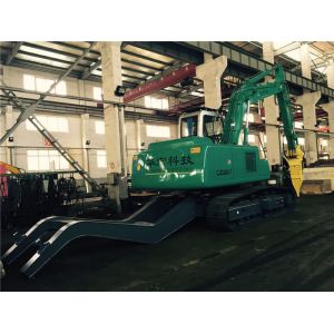 Retractable Petal Grapple Machine Metal Grabbing Long Arm Assembled