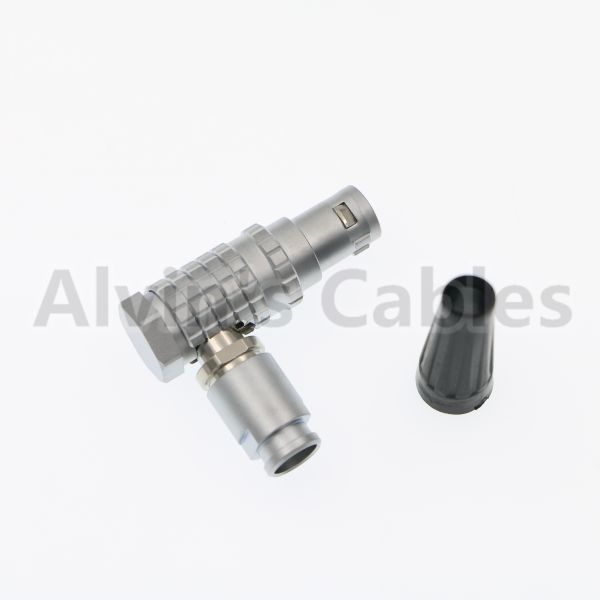 Buy cheap FHJ 1B 2-16 Pin Lemo Video Camera Connectors 90 Degree Eblow Compatible Female For Red Scarlet from wholesalers