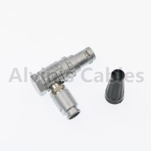 Buy cheap FHJ 1B 2-16 Pin Lemo Video Camera Connectors 90 Degree Eblow Compatible Female For Red Scarlet from wholesalers