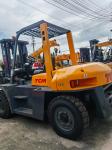 Buy cheap TCM 7 Ton Diesel Forklift Large Original Second Hand Forklift from wholesalers