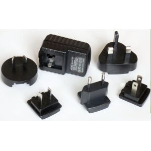 Buy cheap 5V 1A USB power adapter interchangeable plug AC DC adapter from wholesalers