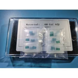 Buy cheap Single Crystal 5*5mm 6H-N Polished Silicon Carbide Wafer from wholesalers