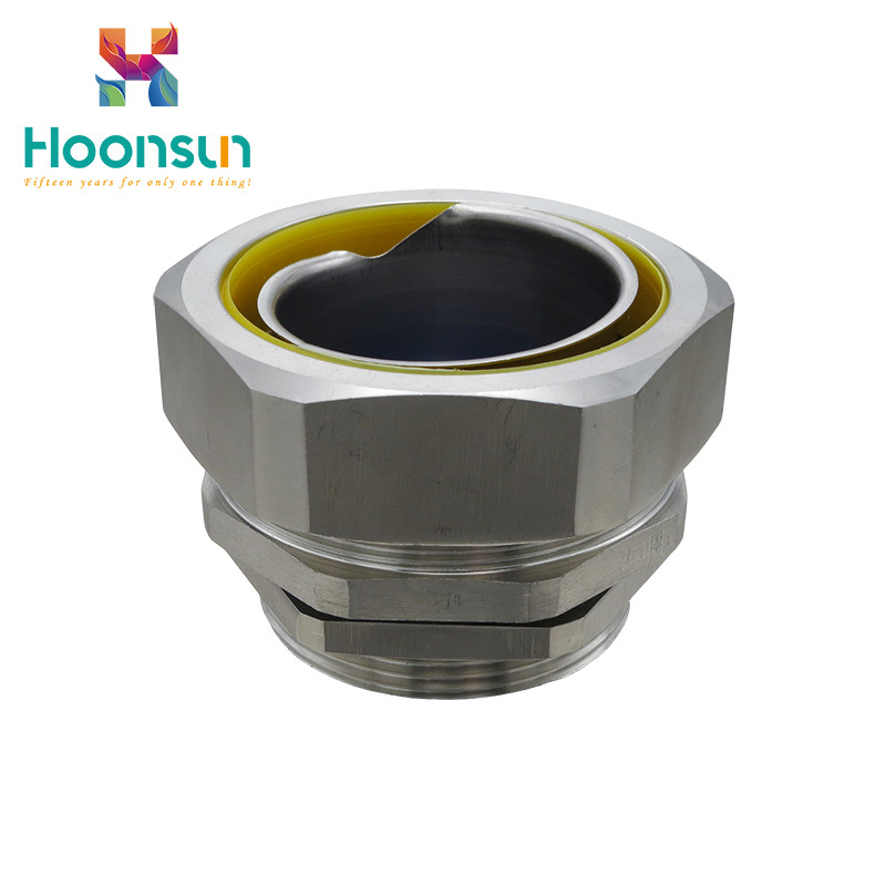 Buy cheap Chromium Plated Brass Pipe Fittings IP65 Waterproof With Stainless DPJ product