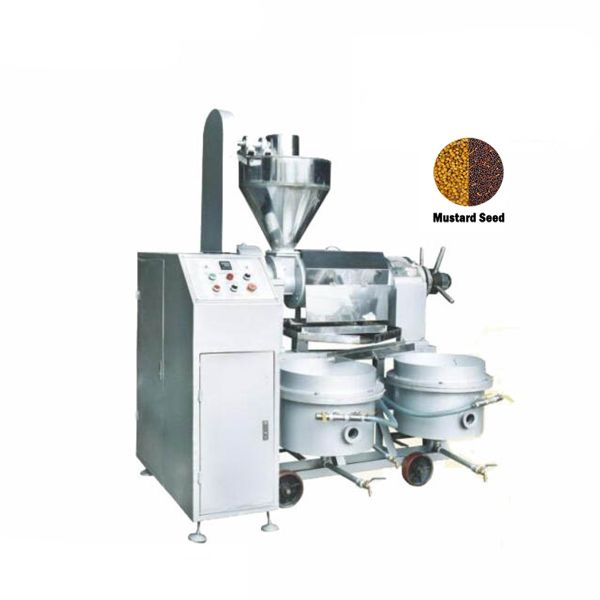 Quality Peanut Edible Oil Press Machine Integrated Design 2100*1300*1970mm for sale