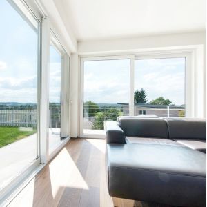 Buy cheap Original of Waterproof Aluminum Patio Doors with 70mm Lift Sliding Mechanism from wholesalers