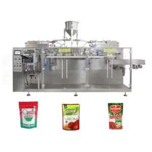 Buy cheap Kechup Chili 60ppm Butter Packaging Machine Salt Sachet 1500ml from wholesalers