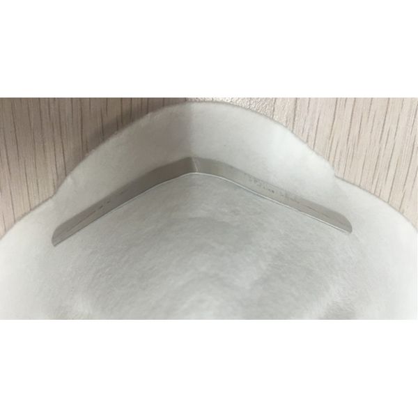 Single Ply Disposable Dust Masks Melt-Blown Fabric Face Mask with Adjustable Nosepiece