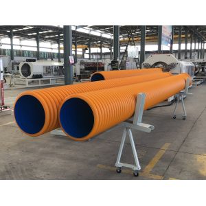 Buy cheap Double Wall Corrugated Drainage Pipe Machine For PE PP HDPE Production Line from wholesalers