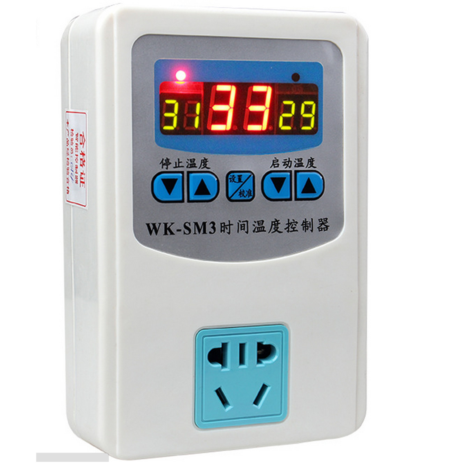 Buy cheap 3m waterproof line of induction adjustable temperature thermostat electronic temperature from wholesalers