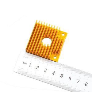 Buy cheap Mk7 Mk8 3D Printer Heatsink 40*40*11 Material Aluminium Mounting Holes 31mm from wholesalers