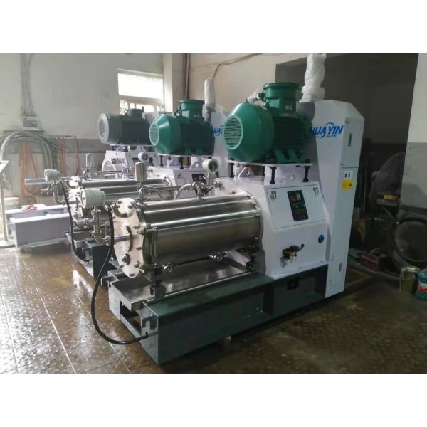 100L Bead Mill Machine With Dyamic Discharging With gear Pump in paper making industry