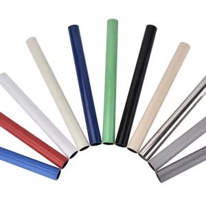 Buy cheap Lean Pipe PE / ABS Coated Metal Tube For Pipe Joint System Rack System Workbench Assemble Hand Trolley Assemble Using from wholesalers