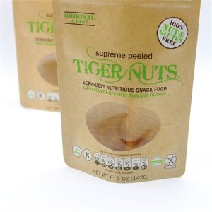 Buy cheap Food Grade Compostable 250g Kraft Paper Bag With Transparent Window from wholesalers