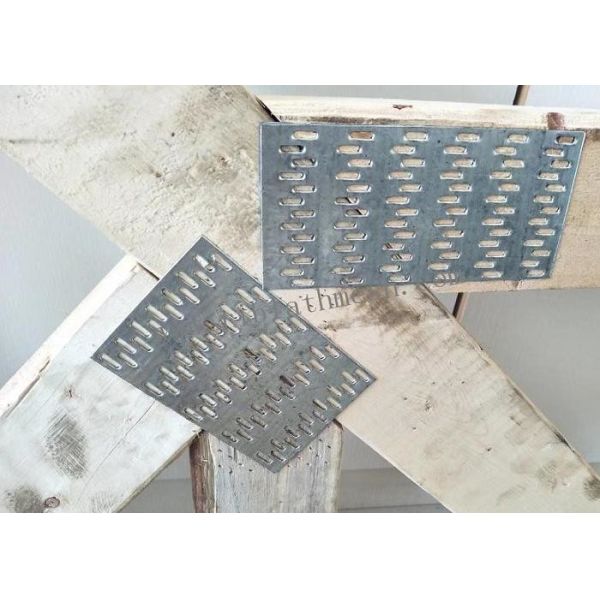 Buy cheap 0.5 mm Galvanized Wooden Connectors Perforated Metal Mesh For Wood Construction from wholesalers