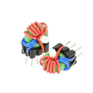 T9*5*3 Mn-Zn Ferrite Core 3 Phase Common Mode Choke Coils with Base