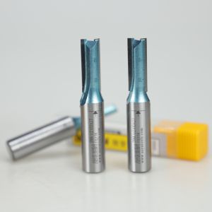 Particleboard Trimming Cutter Carbide TCT Double Edge Milling Cutter Straight