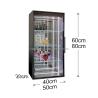 Buy cheap Customizable Colors LED Glass Mirror Display Case for Modern Style Customized Wine Cabine from wholesalers