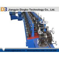 Buy cheap Adjustable Racking Roll Forming Machine With Manual Uncoiler 6~8m/Min product