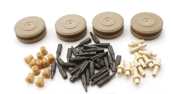 Buy cheap Fire Retardant Peek Components Plastic Manufacturing Service Actual Packaging from wholesalers