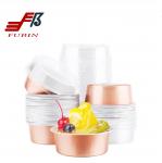 Buy cheap Food grade Disposable Customize Colorful Cake Pudding Aluminum Foil Baking Cups packing work from home from wholesalers