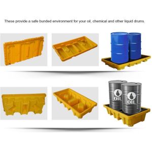 Buy cheap Light weight one time plastic pallets for transport and storage, Heavy duty cross bottom plastic pallet with 6 runners from wholesalers