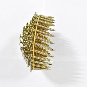 Buy cheap Q195 Steel Coil Roofing Nails Ring Shank Diamond Point High Precision product