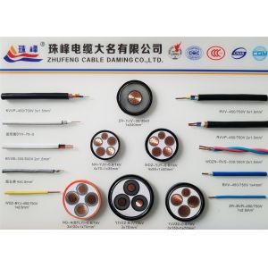 JB/T8734.2012 1.5 Square 2-Core Power Plug Cable Wire Soft Cover Flexible Wire