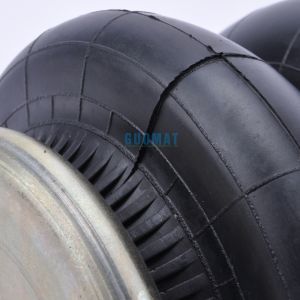 Buy cheap 7X3 Suspension Air Springs 132mm Triple Convoluted Rubber Shocks from wholesalers