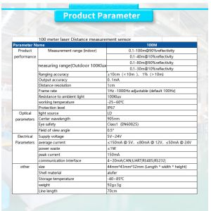 Customized UBJG-05Y Mini Laser Distance Meter Sensor with Digital Display from