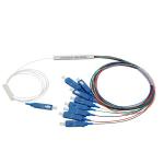 Buy cheap Passive Mini 1x8 Fiber Optic PLC Splitter For Cable Television Test Equipment from wholesalers