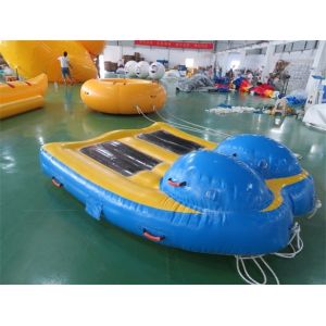 Buy cheap 2 People Waterproof Towable Inflatables Flying Fish Tubes from wholesalers