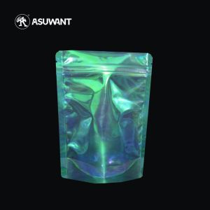 Buy cheap Laminated Edible Packaging Zipper Hologram Bags MOPP Plastic product