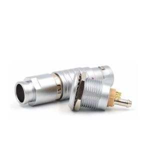 Buy cheap FGG EGG 2B 6 Pin Plus 1 Way Push Pull Self-lock Plug Socket Electrical Pneumatic Mixed Connector from wholesalers